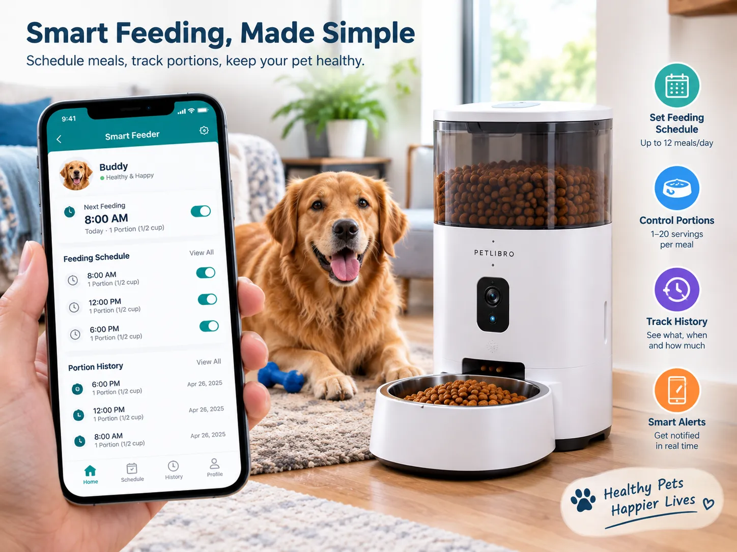 10 Best Automatic Pet Feeders of 2026 (Smart, Camera & Budget Picks)