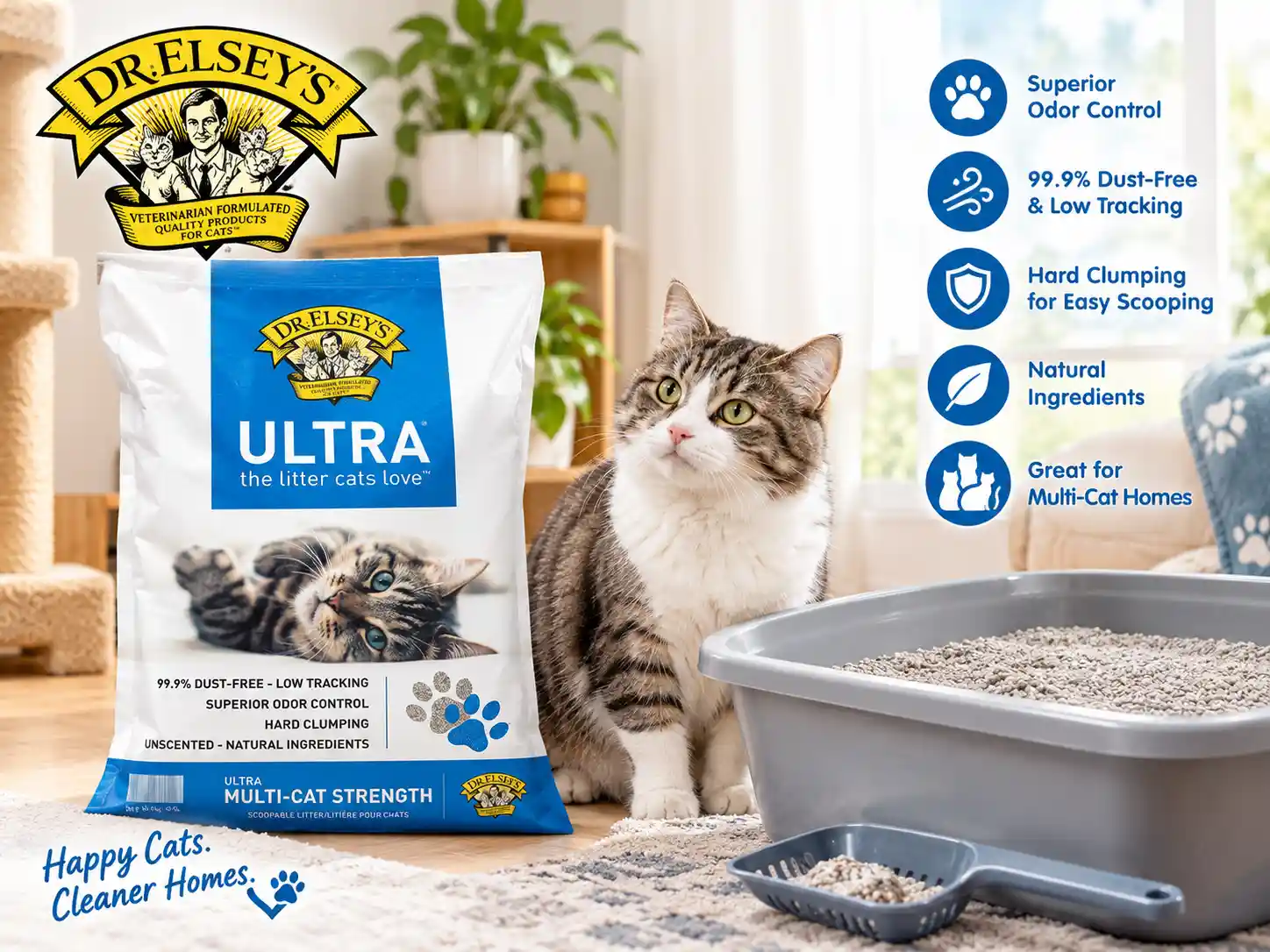 Dr. Elsey’s Precious Cat Ultra Review: Best Clumping Cat Litter for Odor Control?
