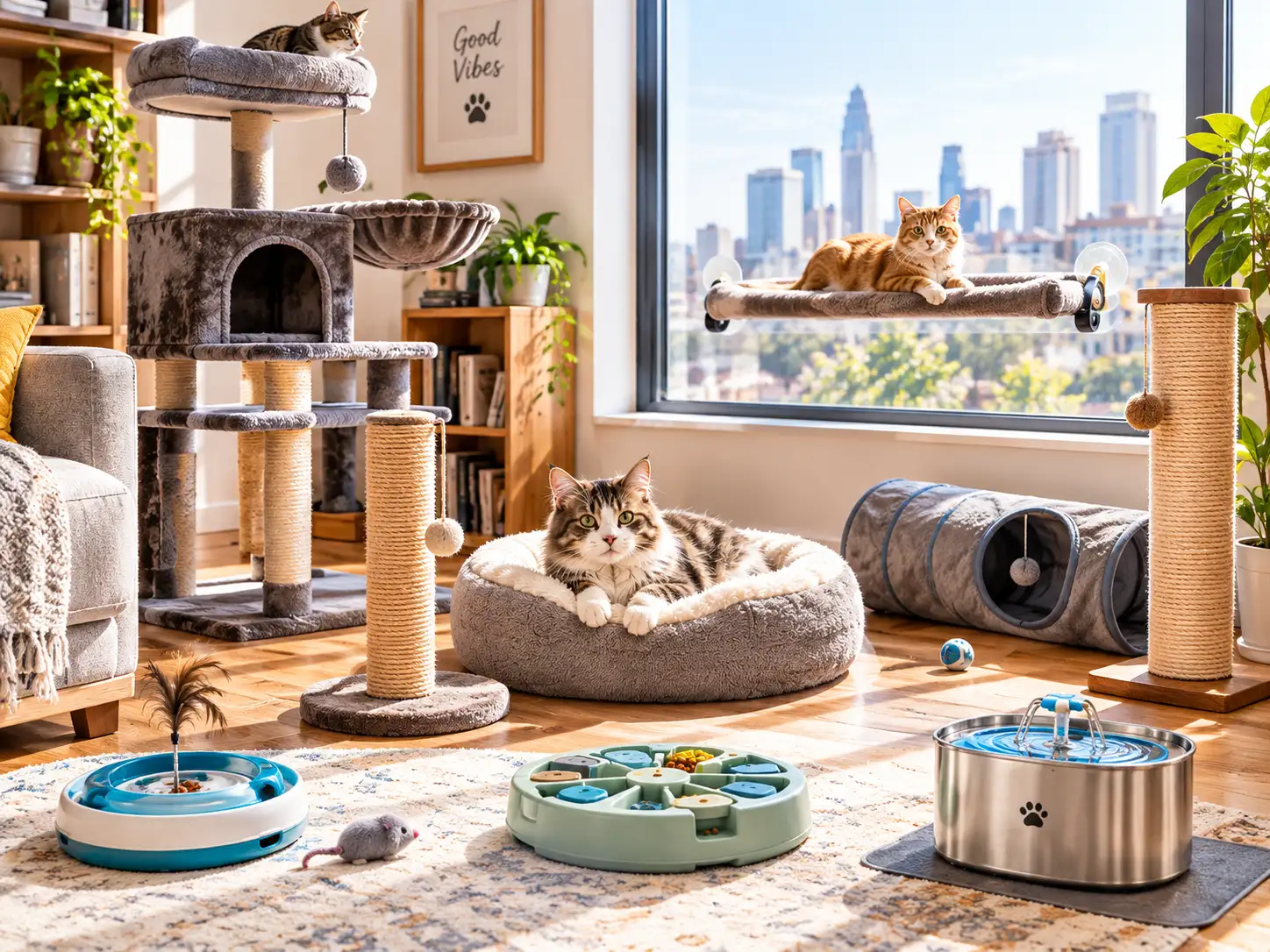 Indoor Cat Enrichment: 25 Easy Ways to Keep Your Cat Happy, Healthy and Active