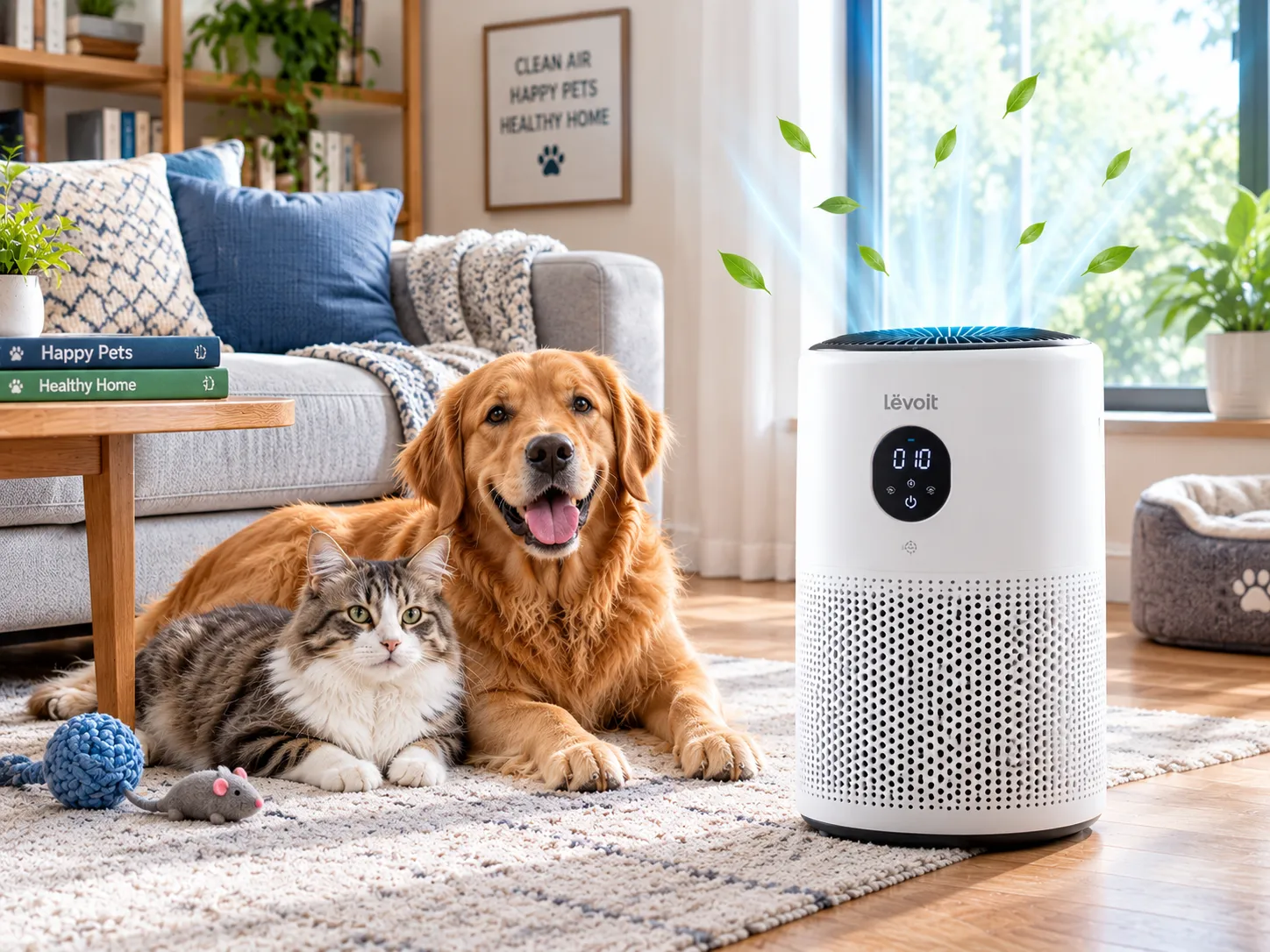 9 Best Air Purifiers for Pets in 2026 (Dander, Odor & Hair Tested)