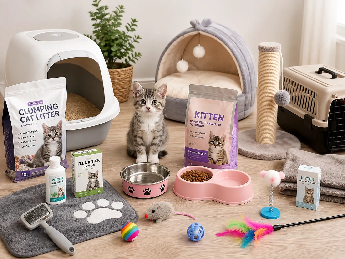 New Kitten Supplies Checklist 2026 (Complete Guide)