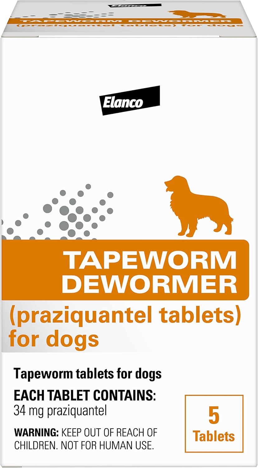 Bayer Tapeworm Dewormer for Dogs, Small Breed