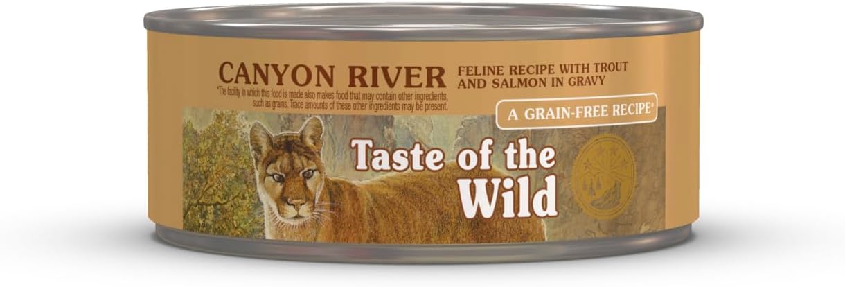Taste of the Wild Canyon River Grain-Free Cat Food (24-Pack)