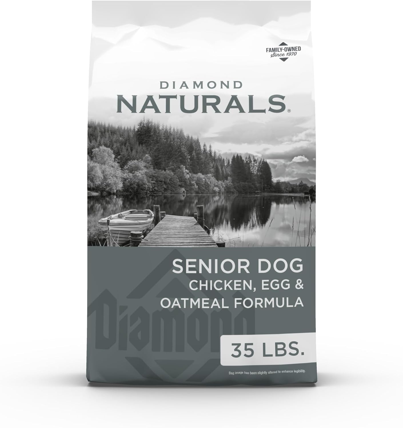 Diamond Naturals Senior Real Meat Recipe Dry Dog Food – Chicken, Egg & Oatmeal Formula