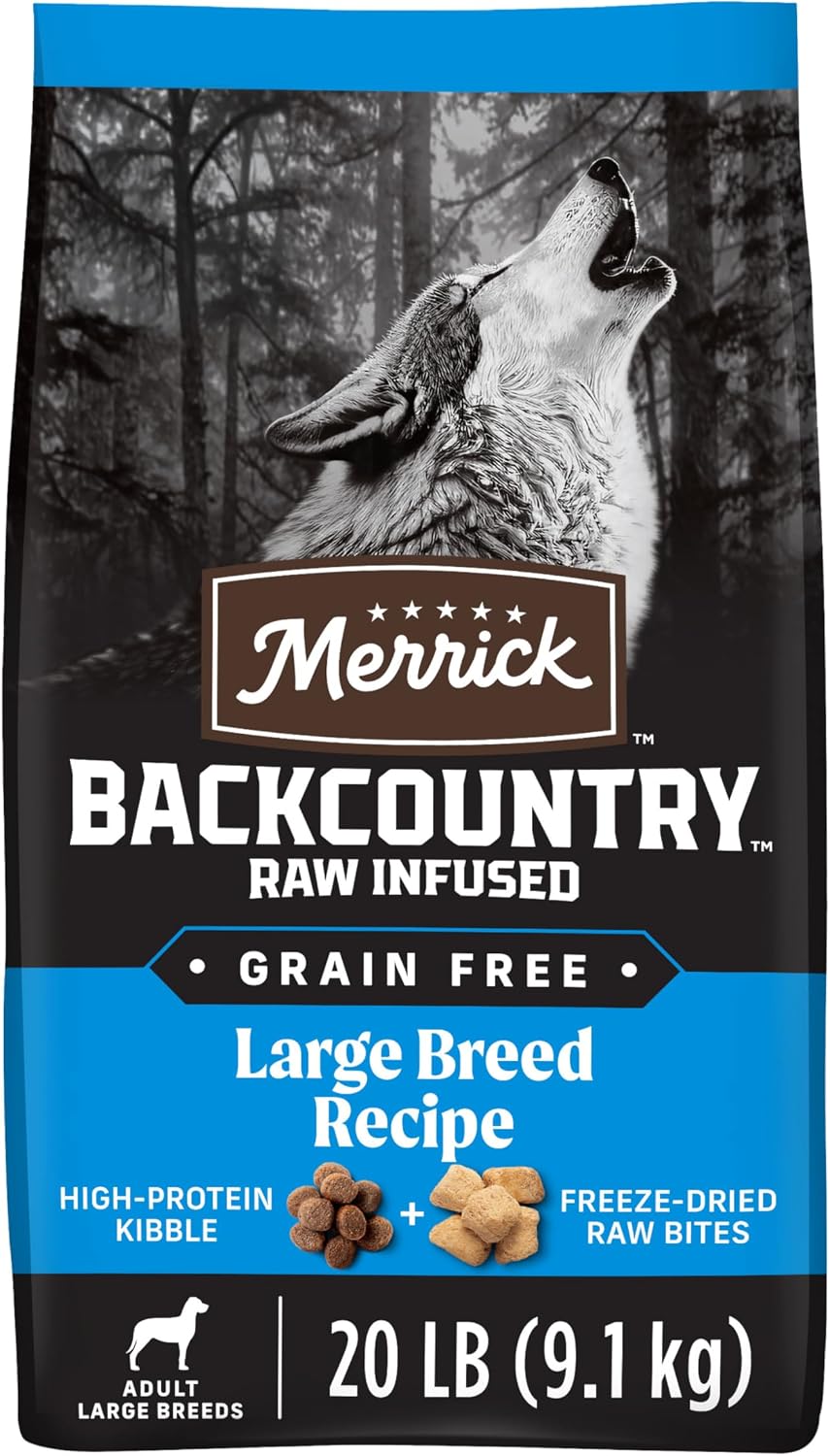 Merrick Backcountry Raw Infused Large Breed Dog Food