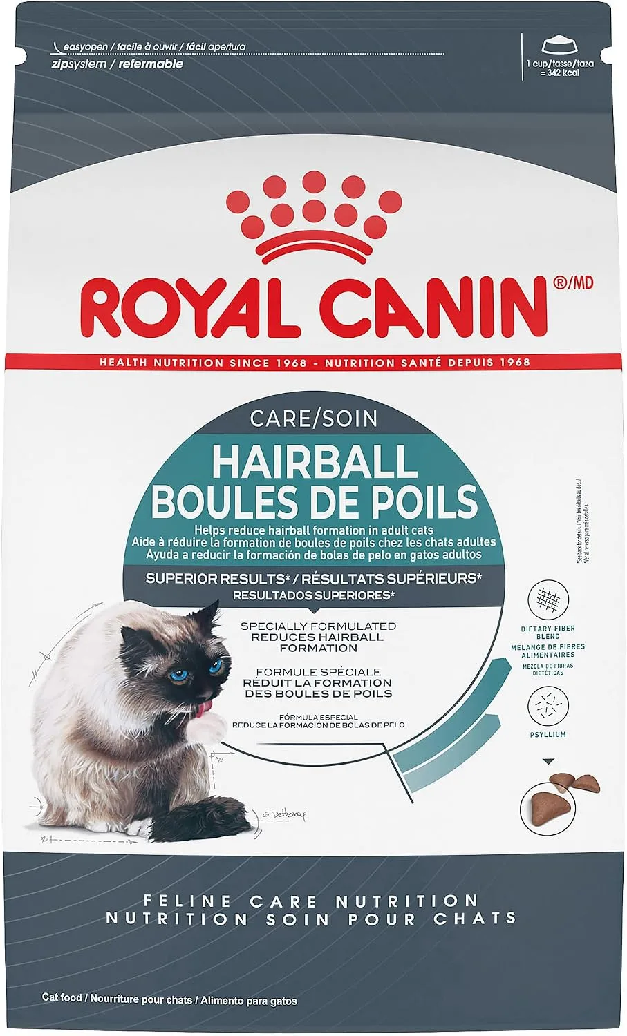 Royal Canin Feline Care Nutrition Hairball Care Adult Dry Cat Food