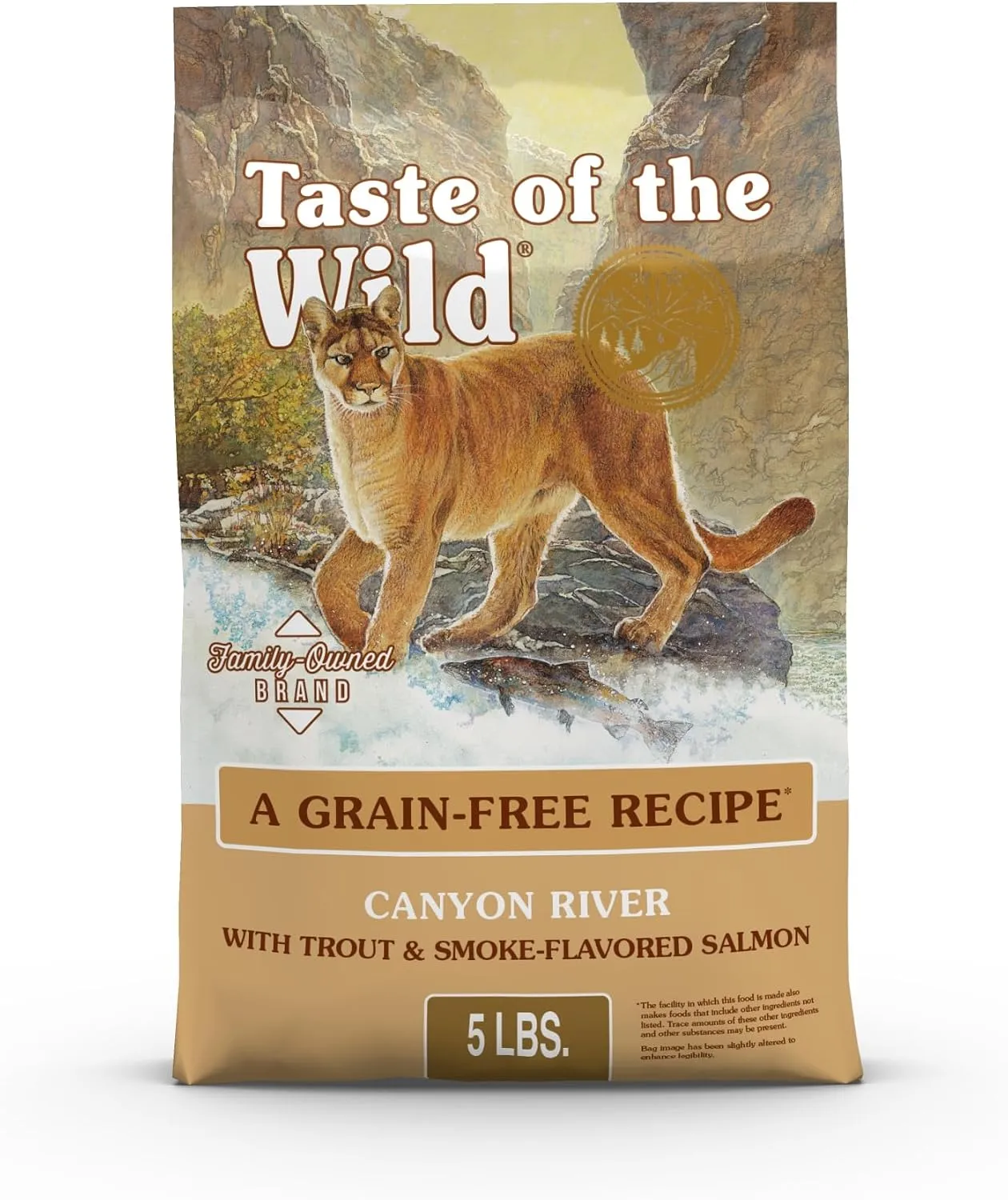Taste of the Wild Canyon River Grain-Free Dry Cat Food – Trout & Smoke-Flavored Salmon