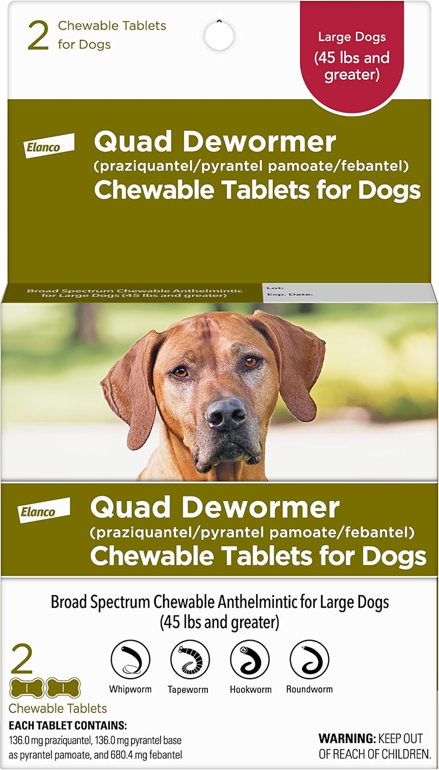 Bayer Quad Dewormer for Dogs