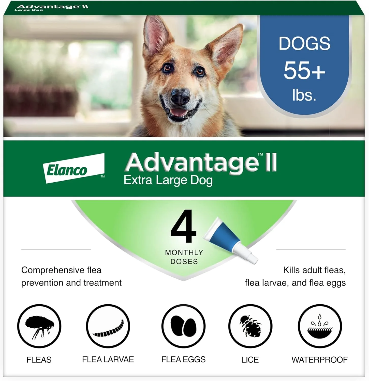 Advantage II Topical Flea Treatment for Dogs