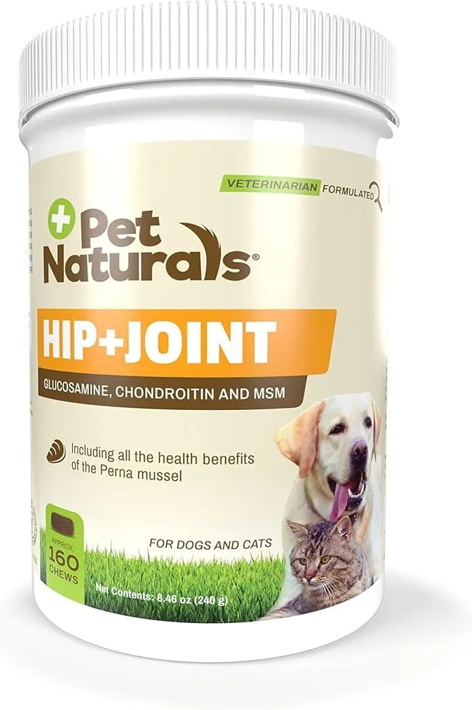 Pet Naturals Hip + Joint Soft Chews for Dogs (Glucosamine, MSM & Chondroitin)