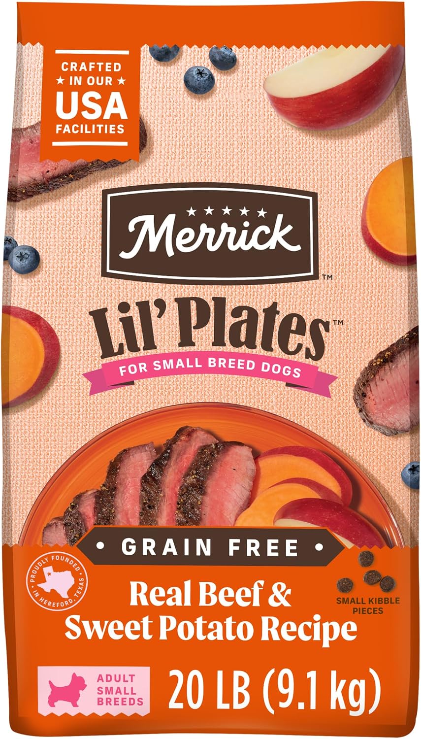 Merrick Grain-Free Real Texas Beef Small Breed Dog Food