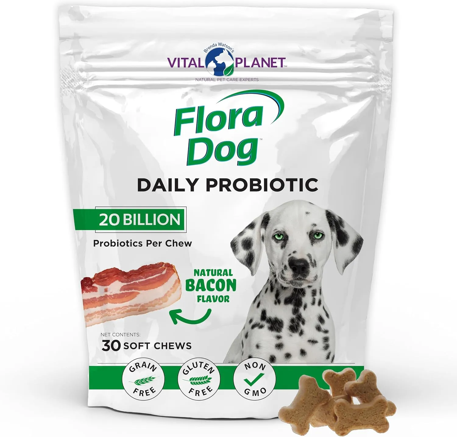 Vital Pet Life Probiotic Support Chews for Dogs & Cats