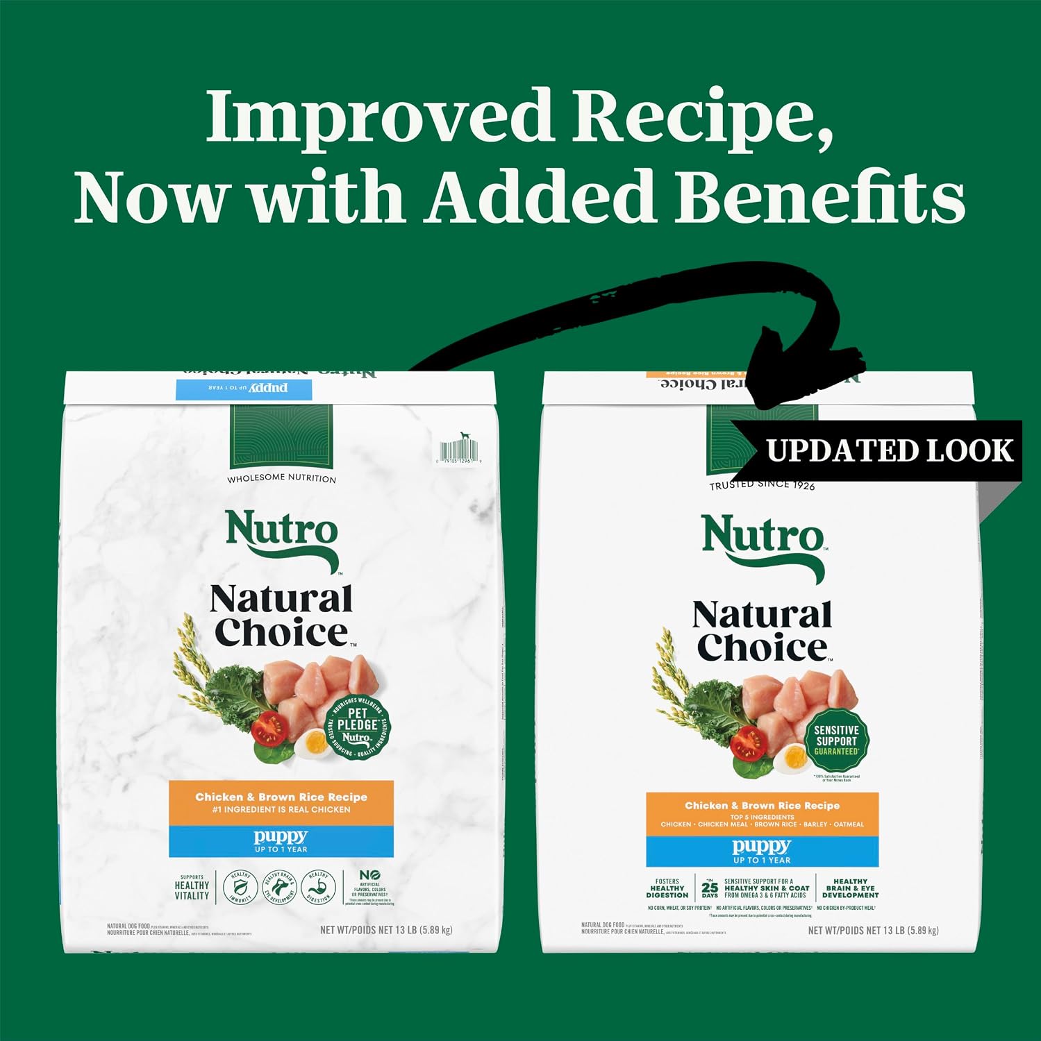 Nutro Natural Choice Puppy Dry Dog Food – Chicken & Brown Rice Recipe