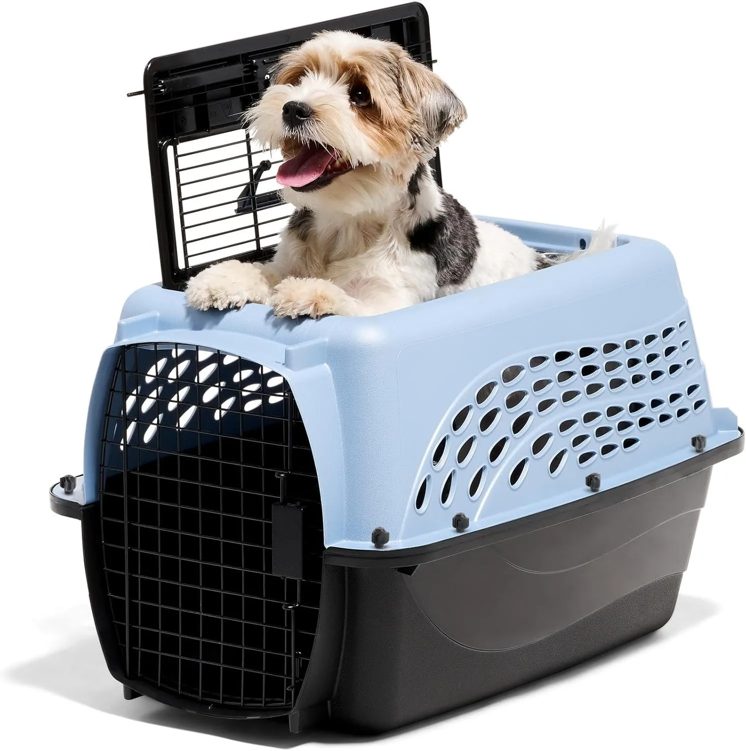 Petmate Two-Door Top Load Plastic Pet Kennel