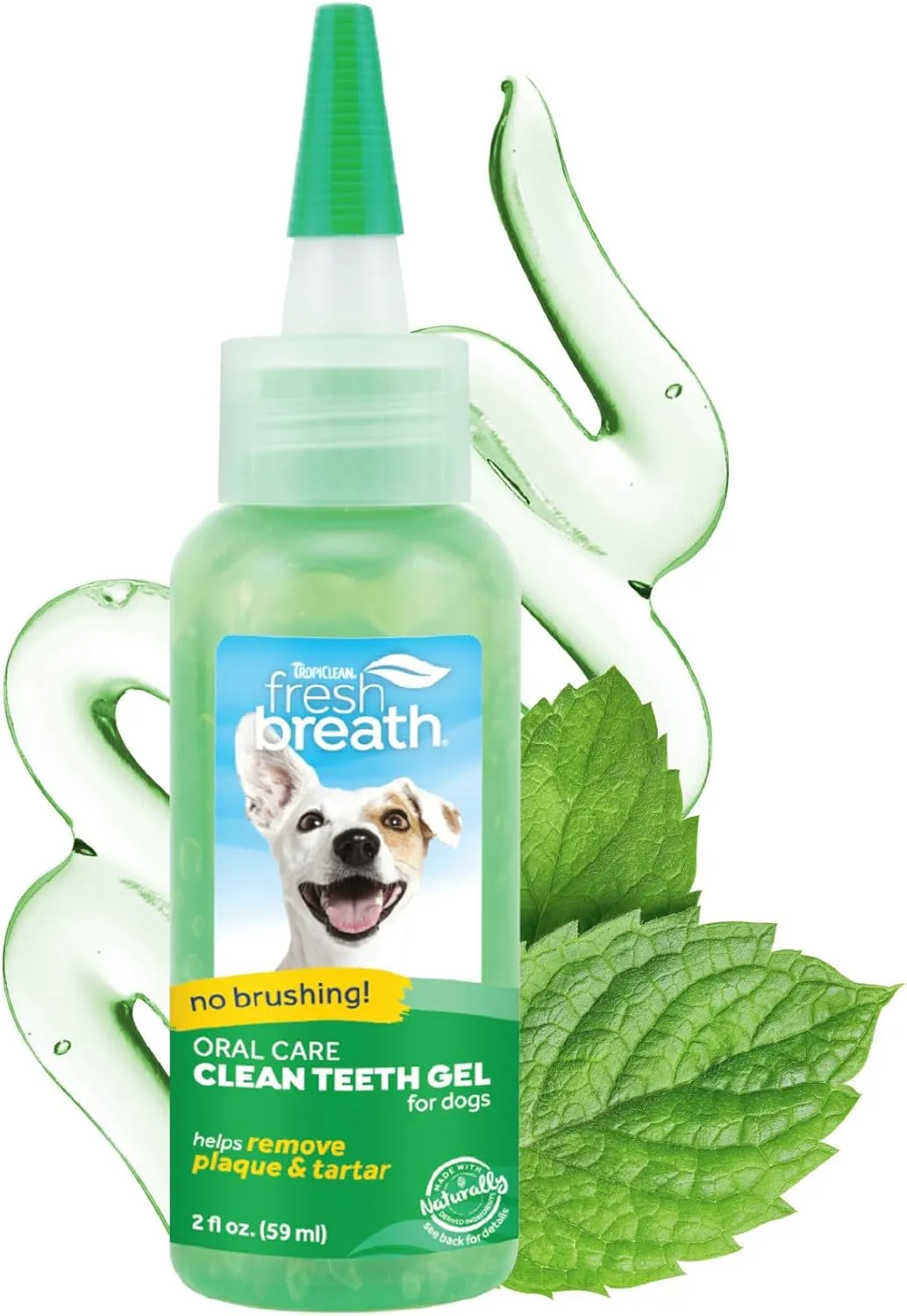 TropiClean Fresh Breath No-Brushing Clean Teeth Gel for Dogs