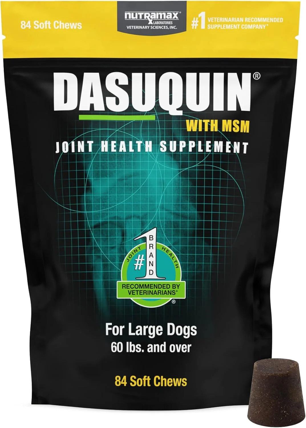 Nutramax Dasuquin Advanced Joint Support for Dogs – Glucosamine, Chondroitin & ASU