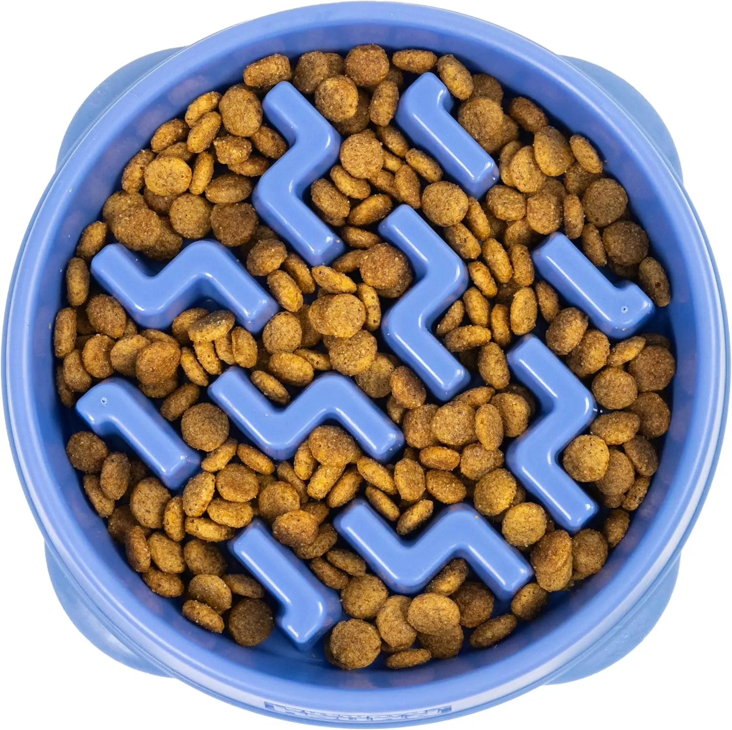Outward Hound Fun Feeder Slo Bowl – SLOW Level, Notch Pattern
