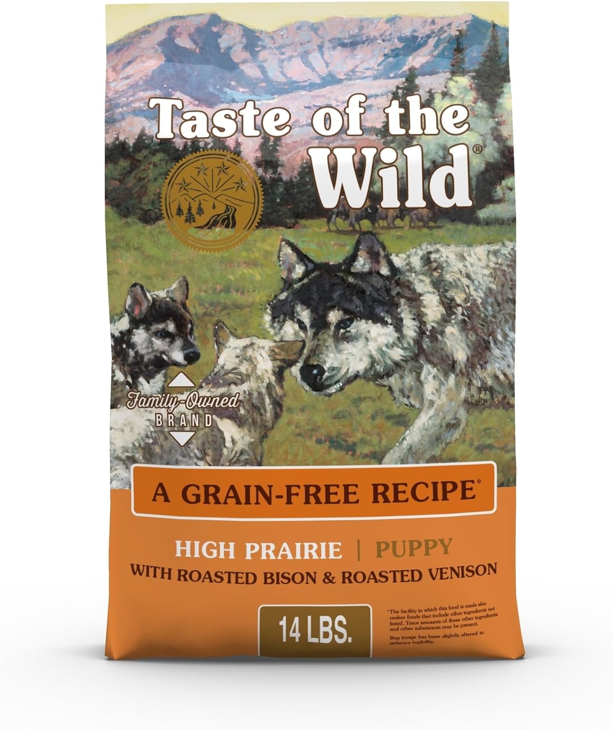 Taste of the Wild High Prairie Grain-Free Dry Dog Food – Roasted Bison & Venison Recipe