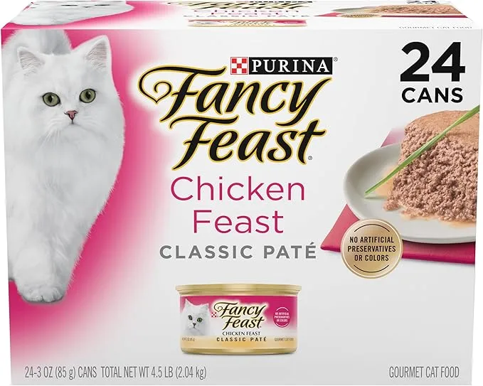 Fancy Feast Classic Pate Chicken Feast Wet Cat Food
