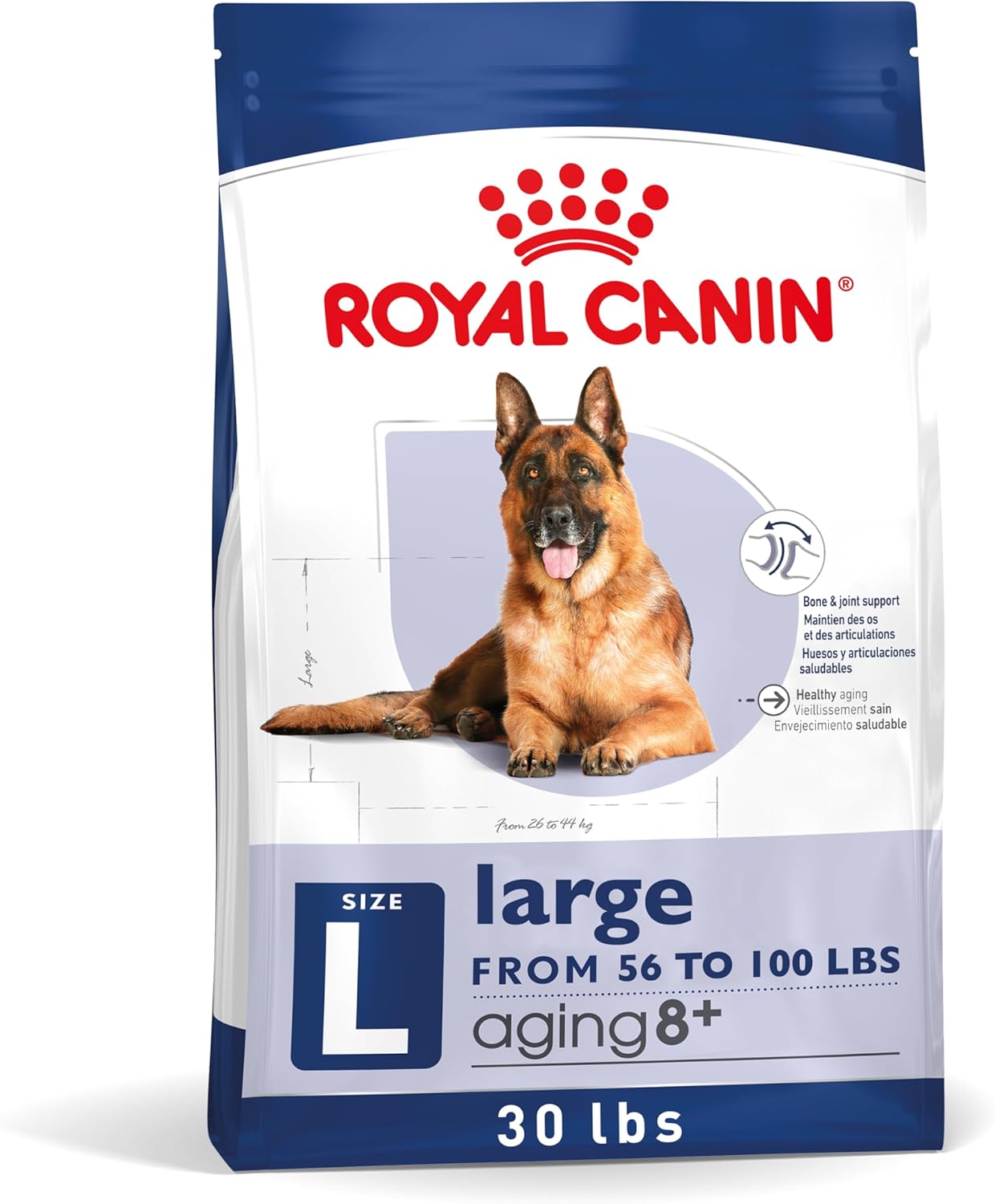 Royal Canin Large Breed Senior Dry Dog Food – Joint & Digestive Care for Dogs 8+ Years