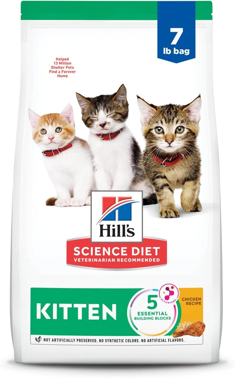 Hill's Science Diet Kitten Dry Cat Food – Chicken Recipe