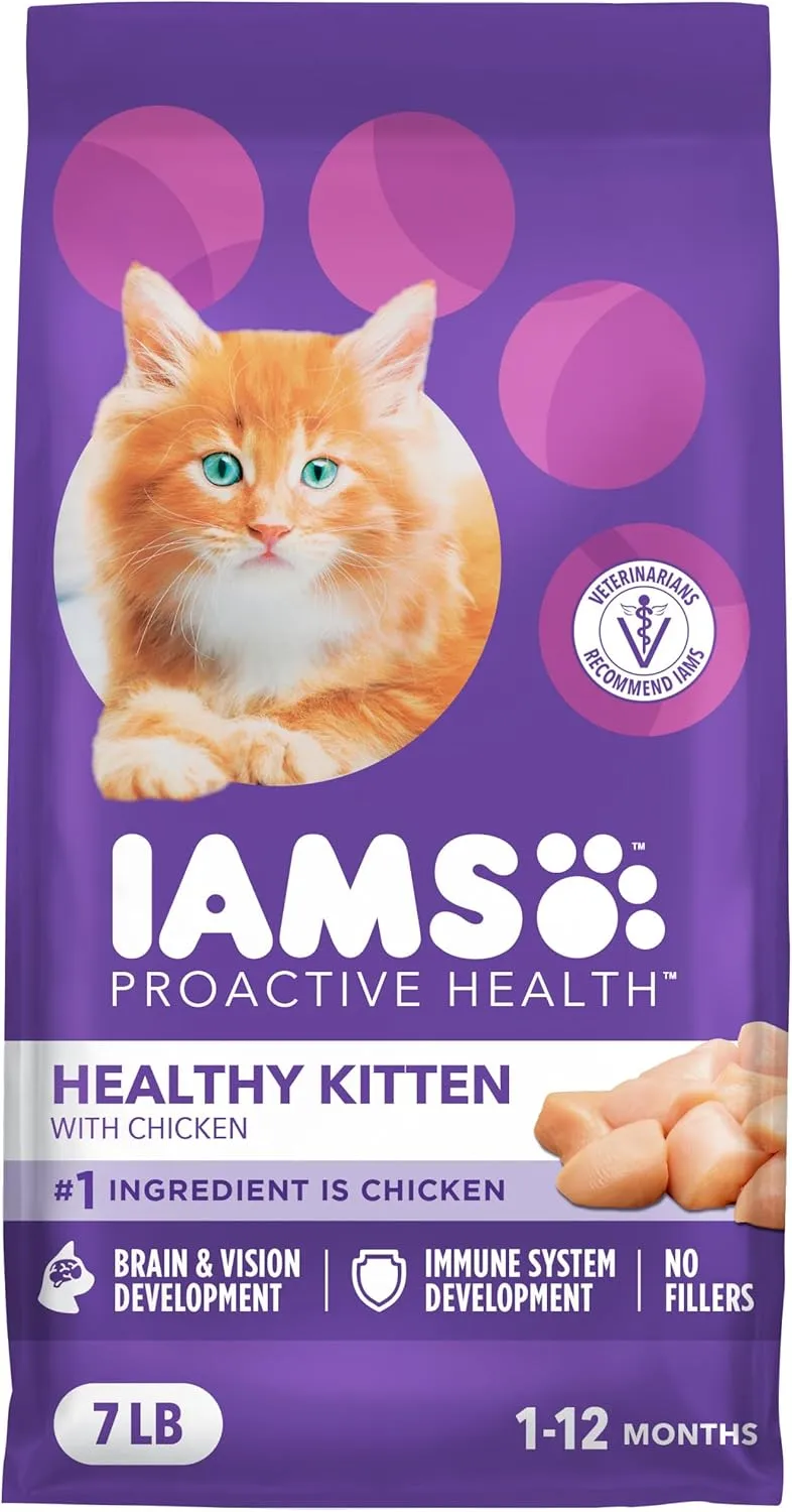 IAMS ProActive Health Healthy Kitten Dry Cat Food – Chicken Recipe