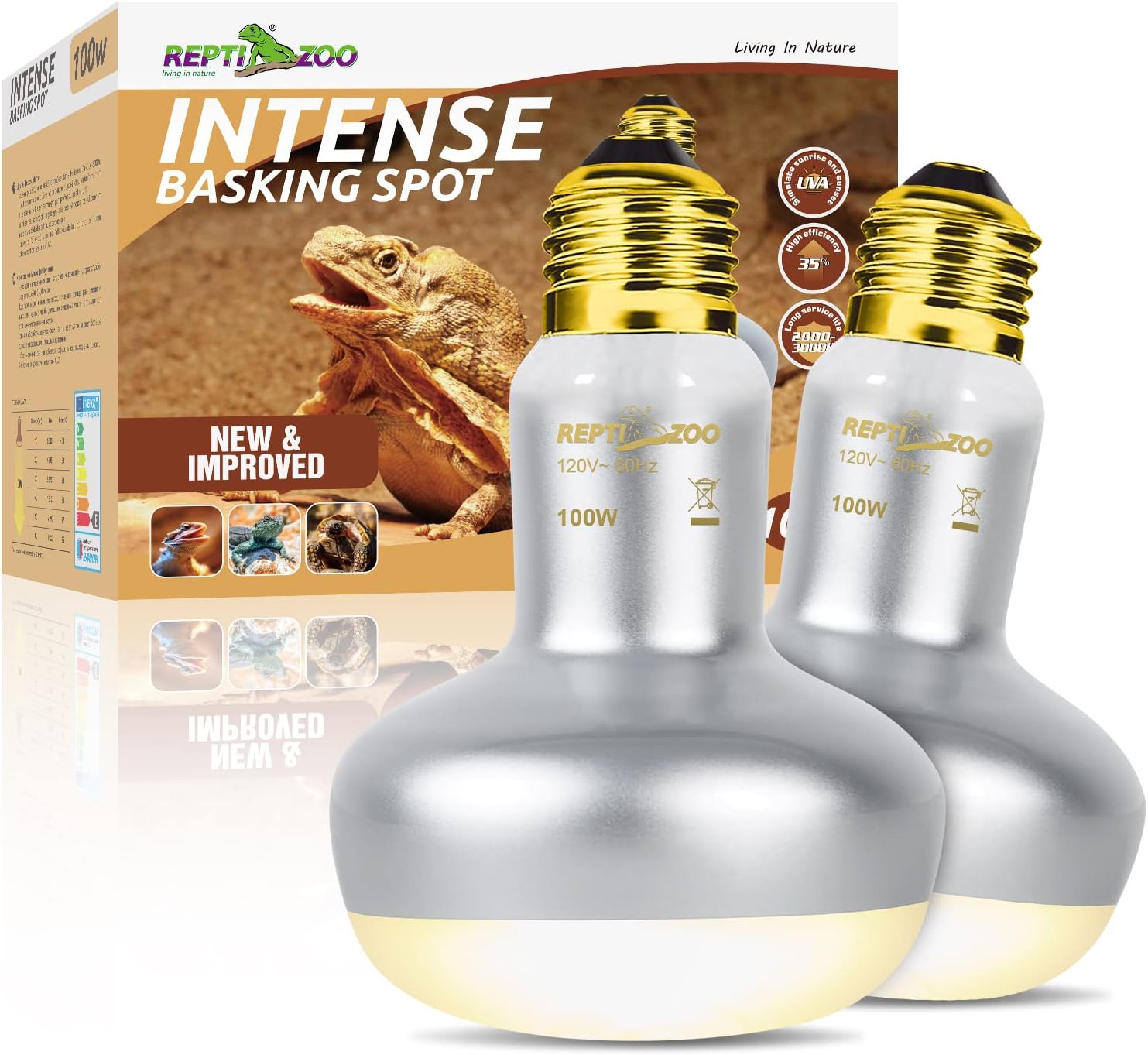 Repti Zoo Basking Lamp Fixture