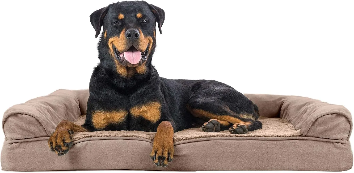 Furhaven Sofa-Style Orthopedic Dog Bed Review & Ratings