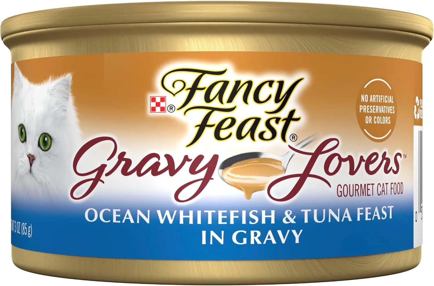 Fancy Feast Gravy Lovers Ocean Whitefish & Tuna Feast Wet Cat Food