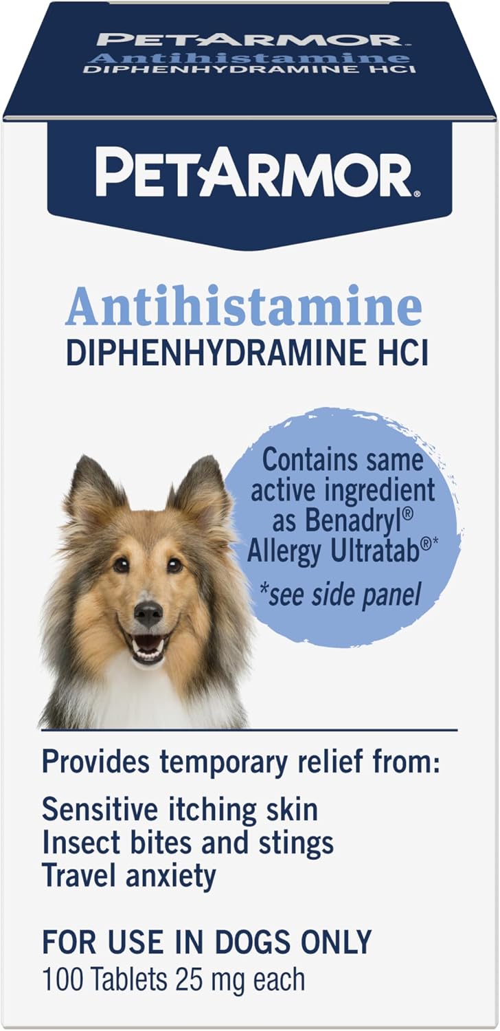 PetArmor Allergy Relief Tablets Chicken Flavor