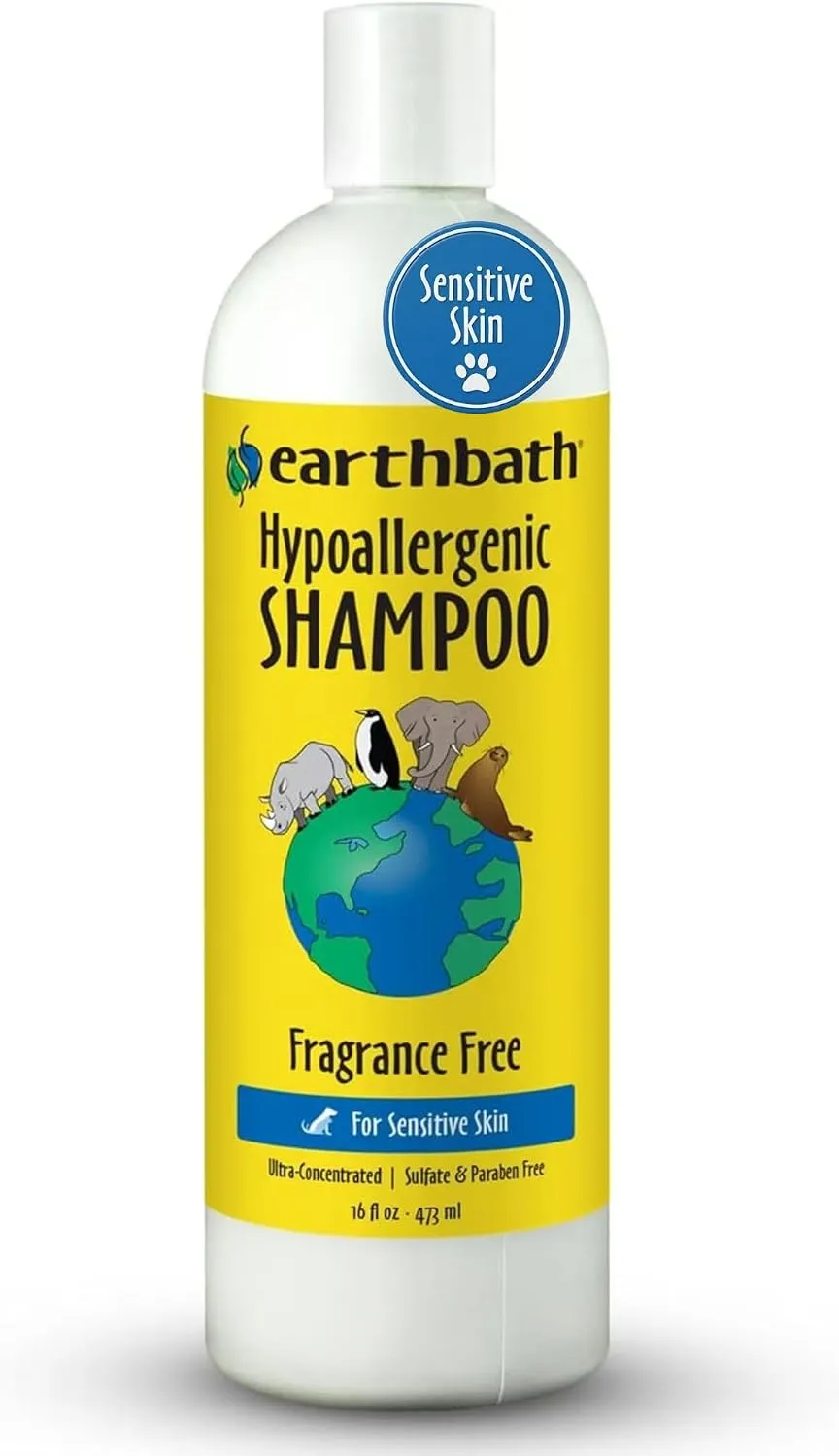 Earthbath Hypo-Allergenic Dog Shampoo – Fragrance Free