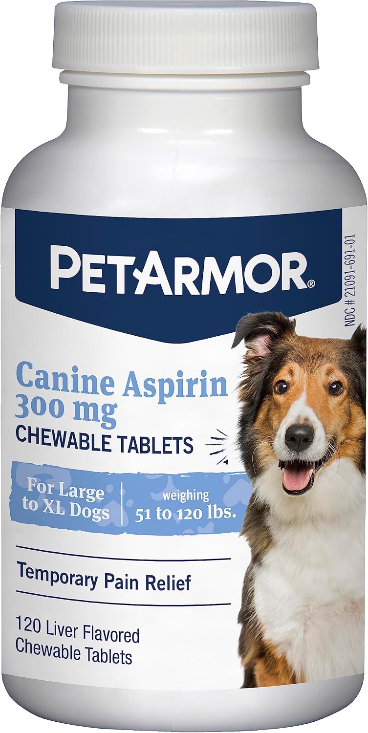 PetArmor Pain & Fever Relief Tablets Salmon Flavor