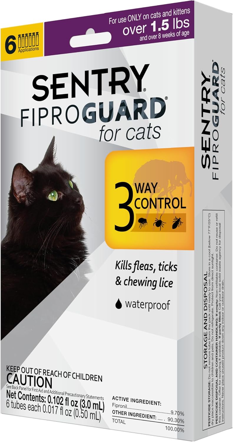 Sentry Flea & Tick Treatment, Gentle Formula