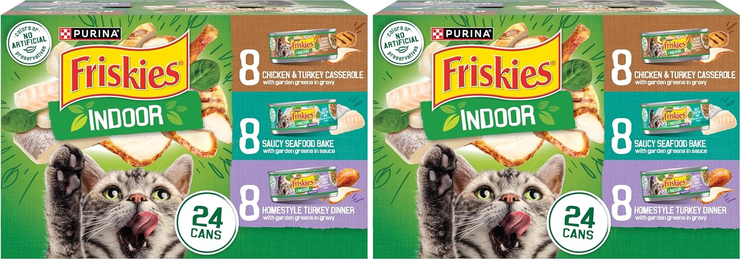 Friskies Indoor Delights Gentle Formula Cat Food